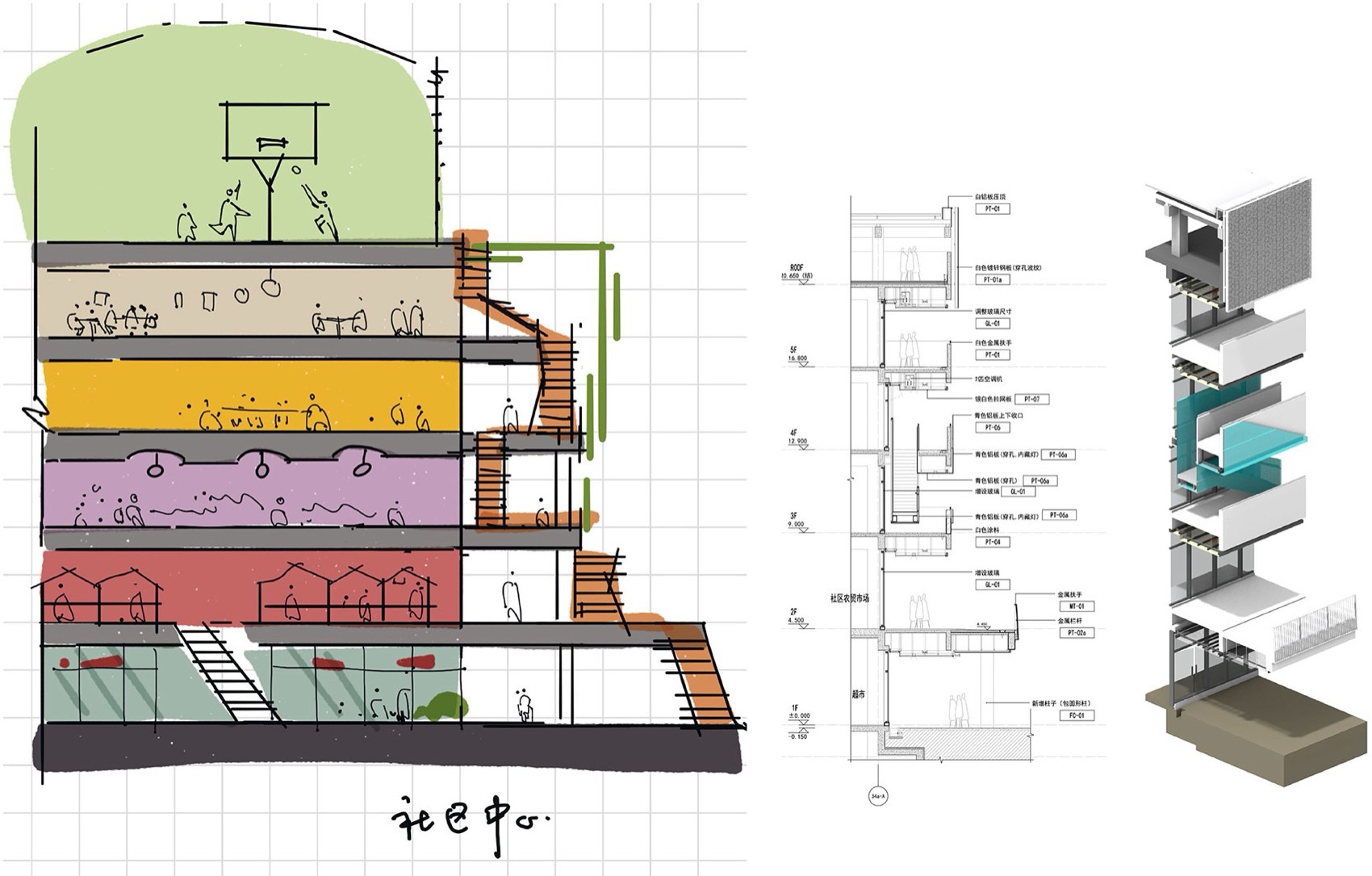 金湾邻里汇社区中心改造丨中国珠海丨深圳易加设计有限公司,深圳华棠景观事务所-63