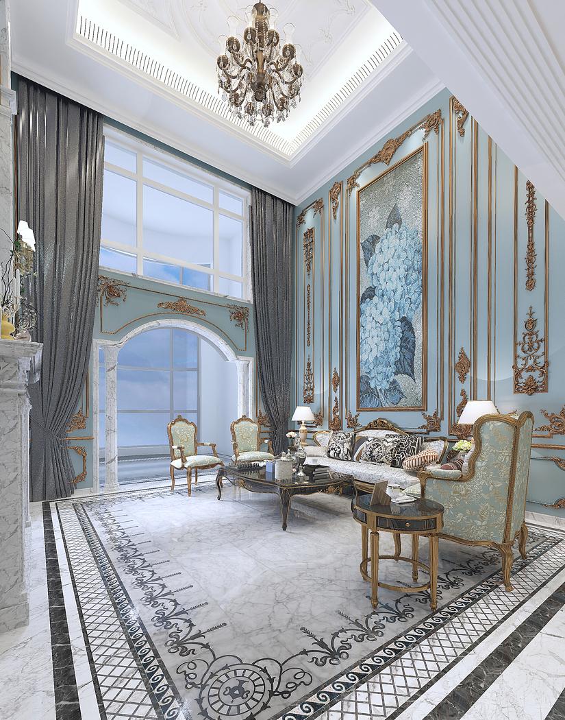 紫庭苑法式家居设计 | 浪漫奢华与实用并重-6