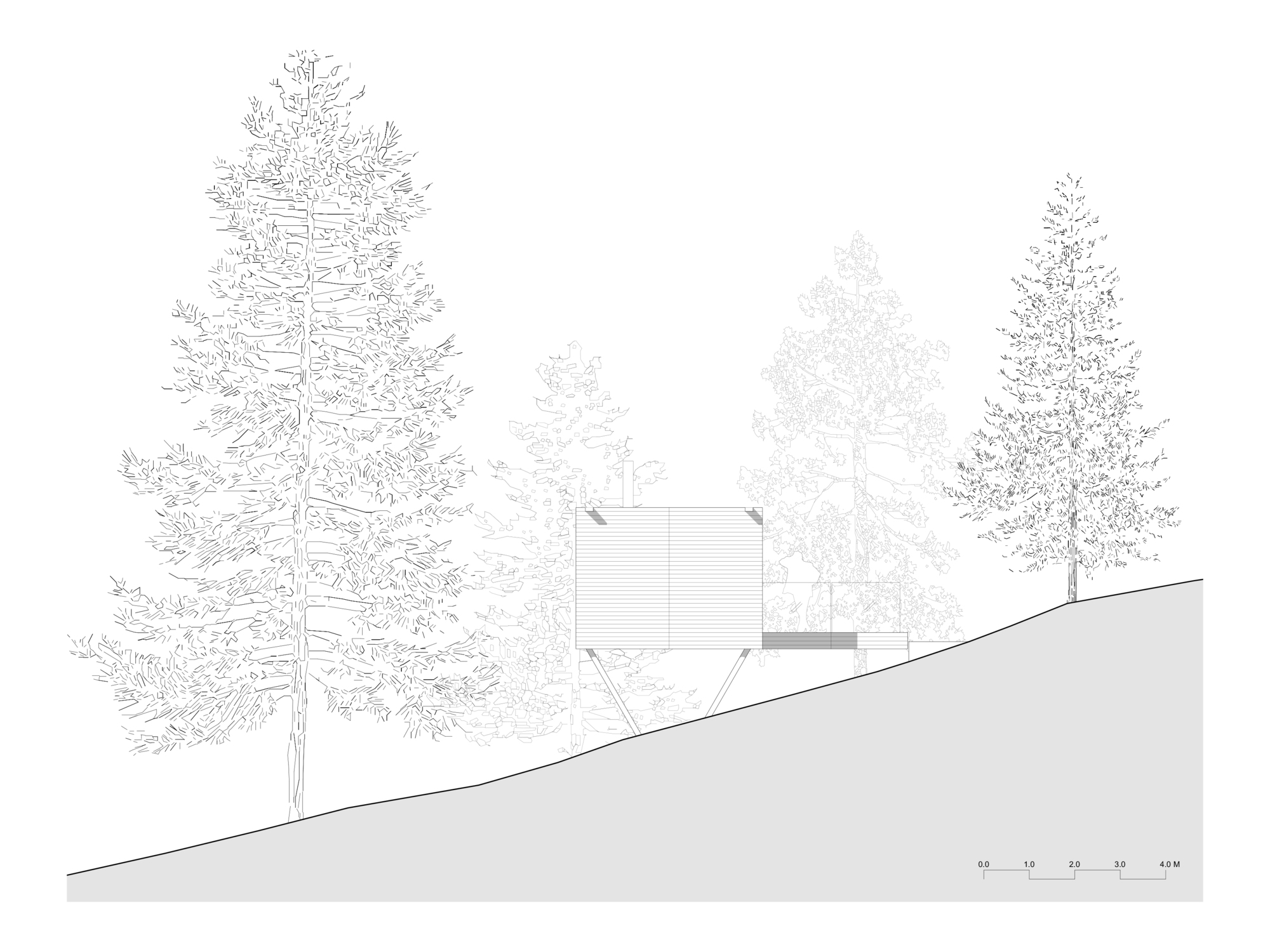 窥镜旅舍丨英国丨Michael Kendrick Architects-51