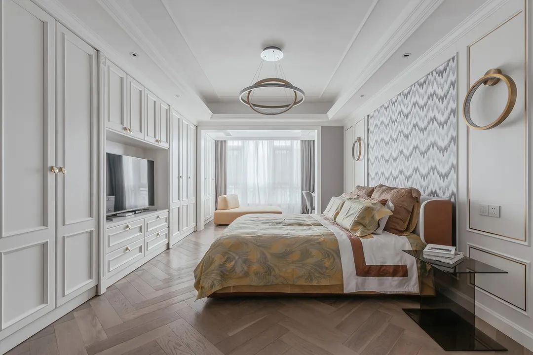 卧室床头背景墙设计灵感大全,美翻你的家!-63