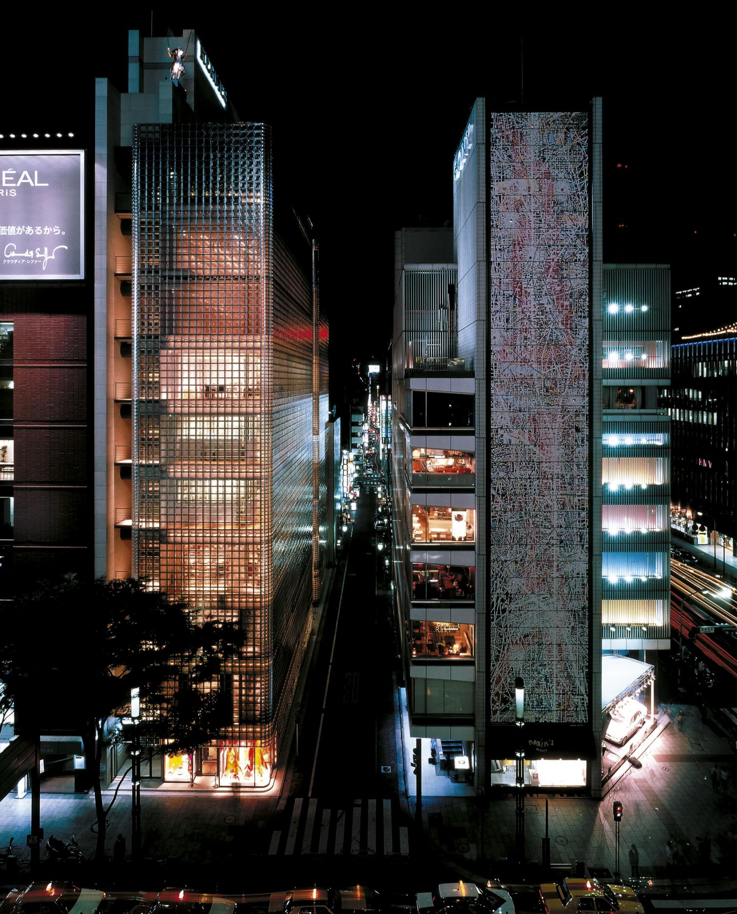 东京爱马仕大厦 | 玻璃砖立面与抗地震创新的完美结合-13