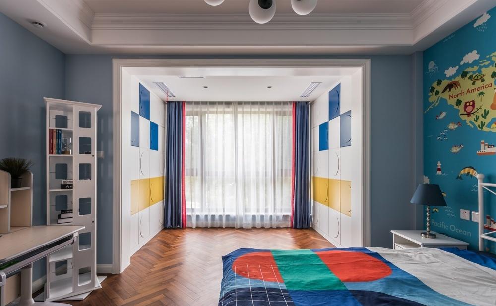 万科东丽湖独栋别墅玄关设计-17