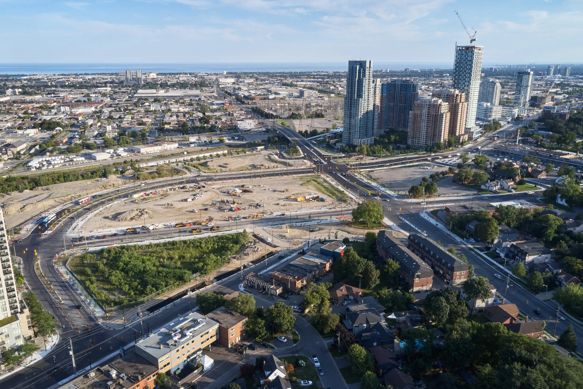 Six Points Interchange Construction-18