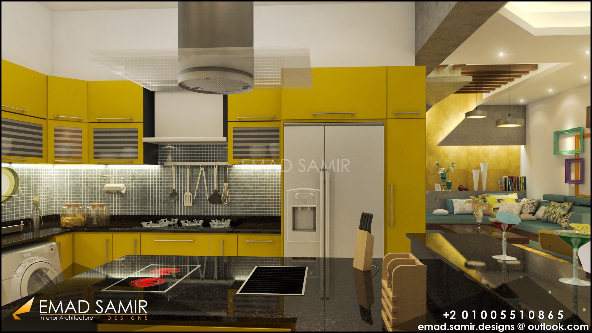 2015 年 Hatem El Zonfoly 公寓室内设计-12