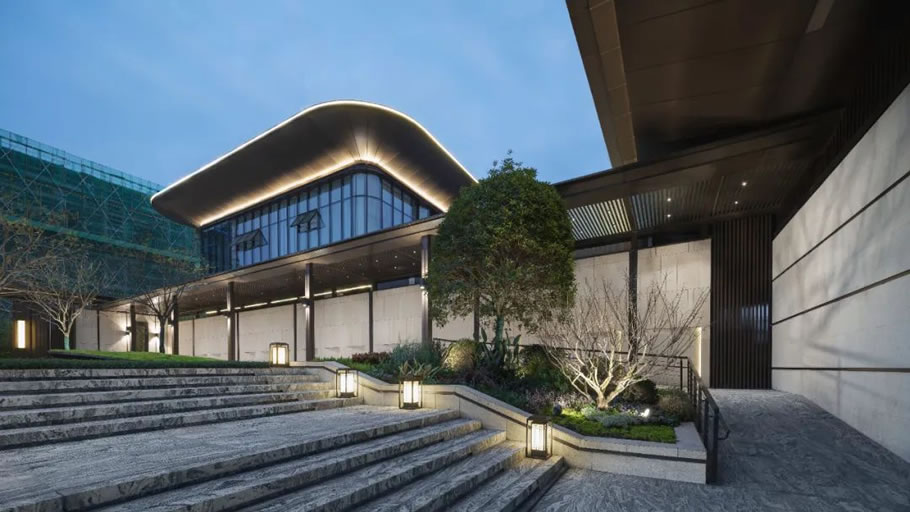 华侨城青白江粼港樾府景观设计丨中国成都丨基准方中成都景观事业部-38