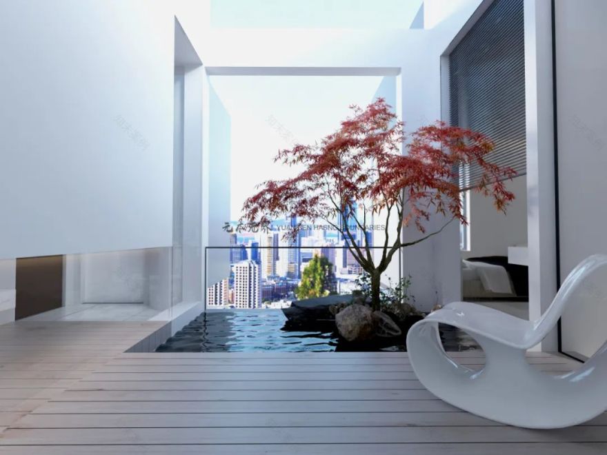 《龙湖揽镜》 | 自然山水元素与现代家居的完美融合-58