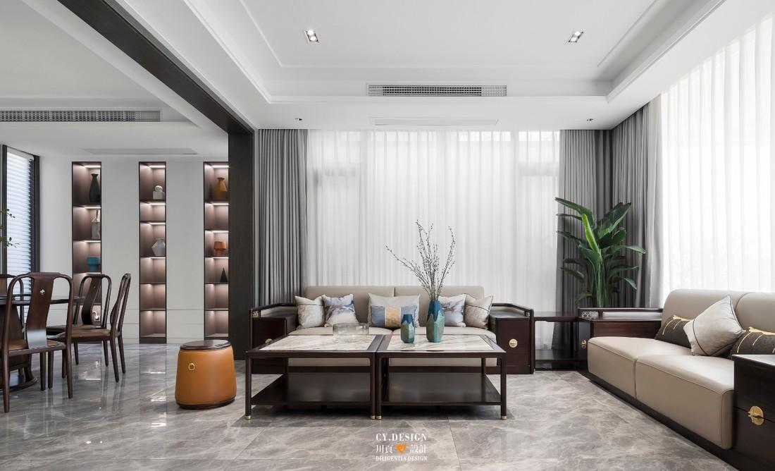 川页空间设计 | 现代简约别墅,诠释生活品质与自然美学-3