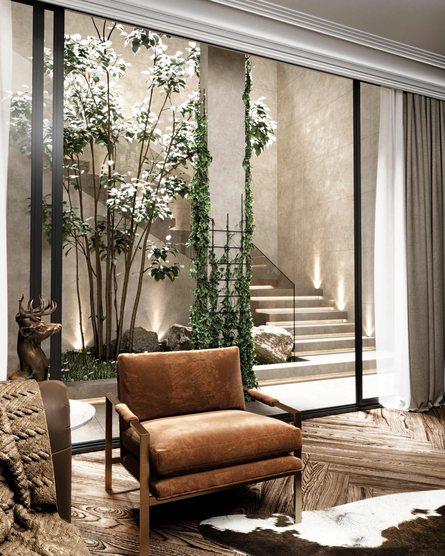 融合自然元素的奢华家居设计-2