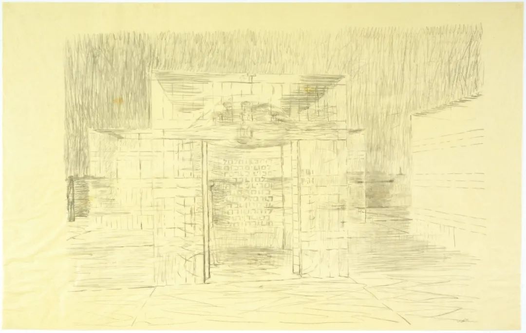 路易斯·康的建筑绘画-110