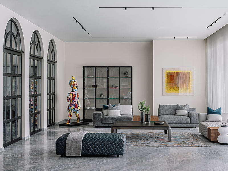 孟买6200平方英尺艺术住宅丨Rakeshh Jeswaani及其同名公司-11