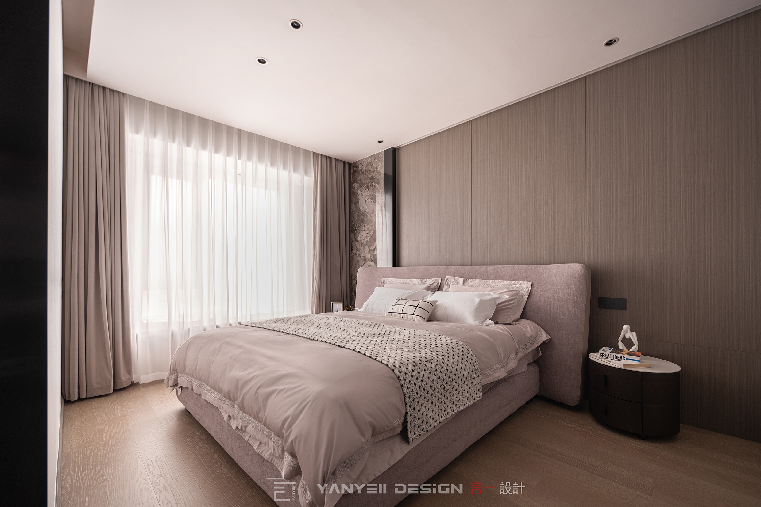 安吉碧桂园现代简约软装设计-17