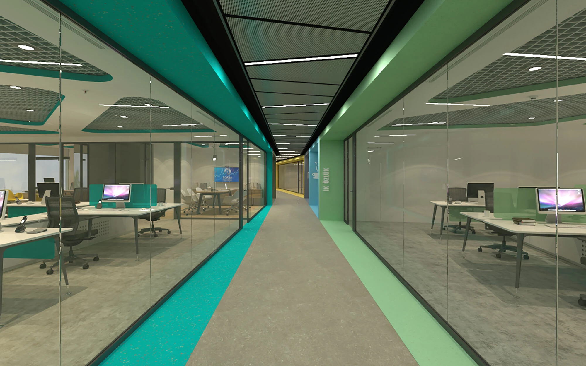 Borsa Istanbul 现代办公空间设计丨土耳其伊斯坦布尔丨OSO Architecture-13