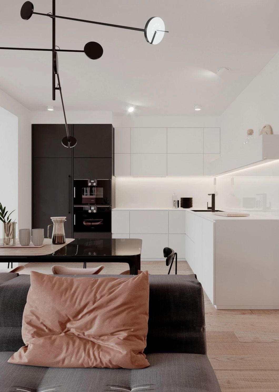 优雅灰粉配，打造梦幻家居空间-5