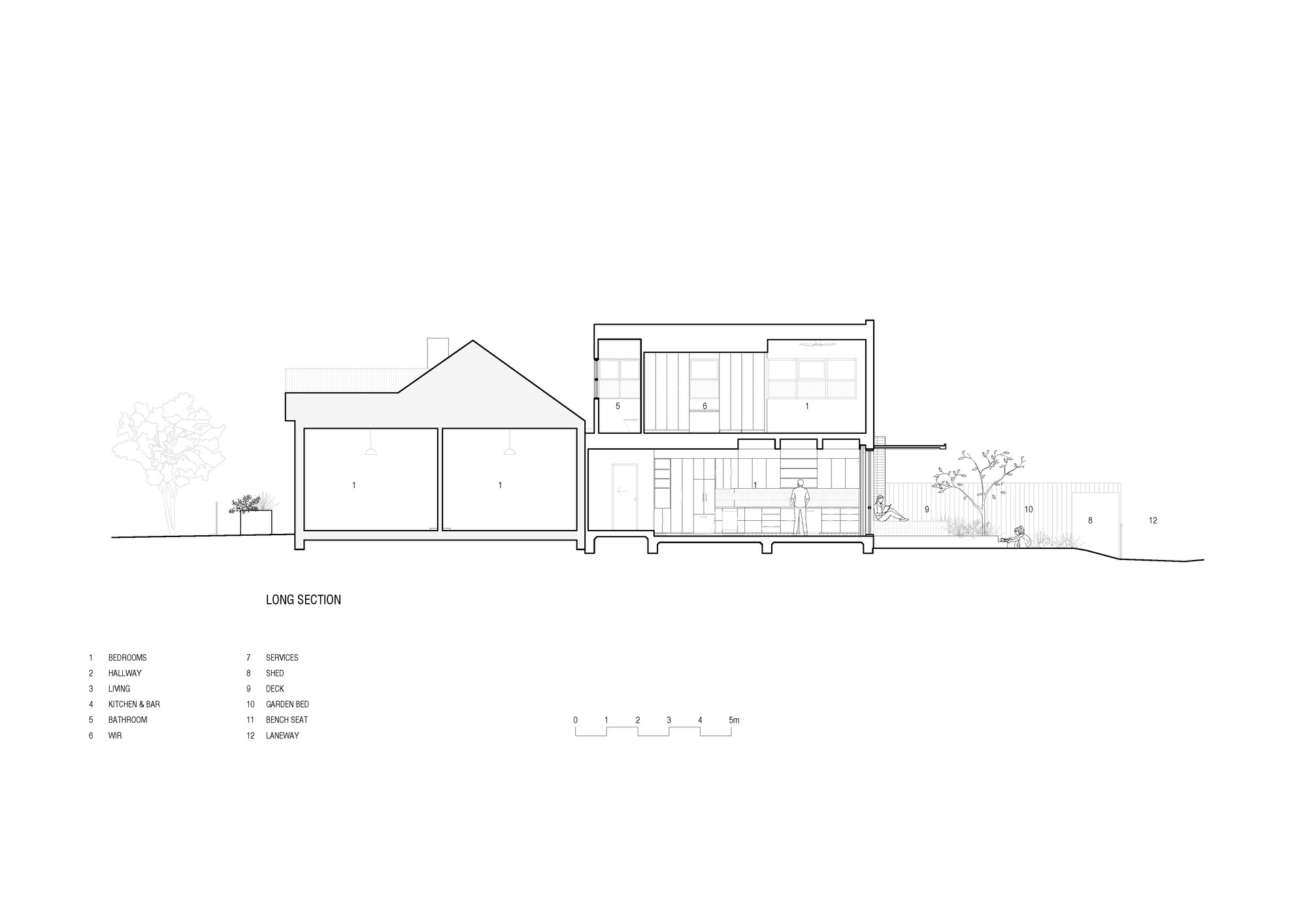 一个聚会的场所(这里House结合语境意译为场所更合适,如果直译为房子也可以,即一个聚会的房子 ) 丨澳大利亚墨尔本丨Sibling Architecture-39