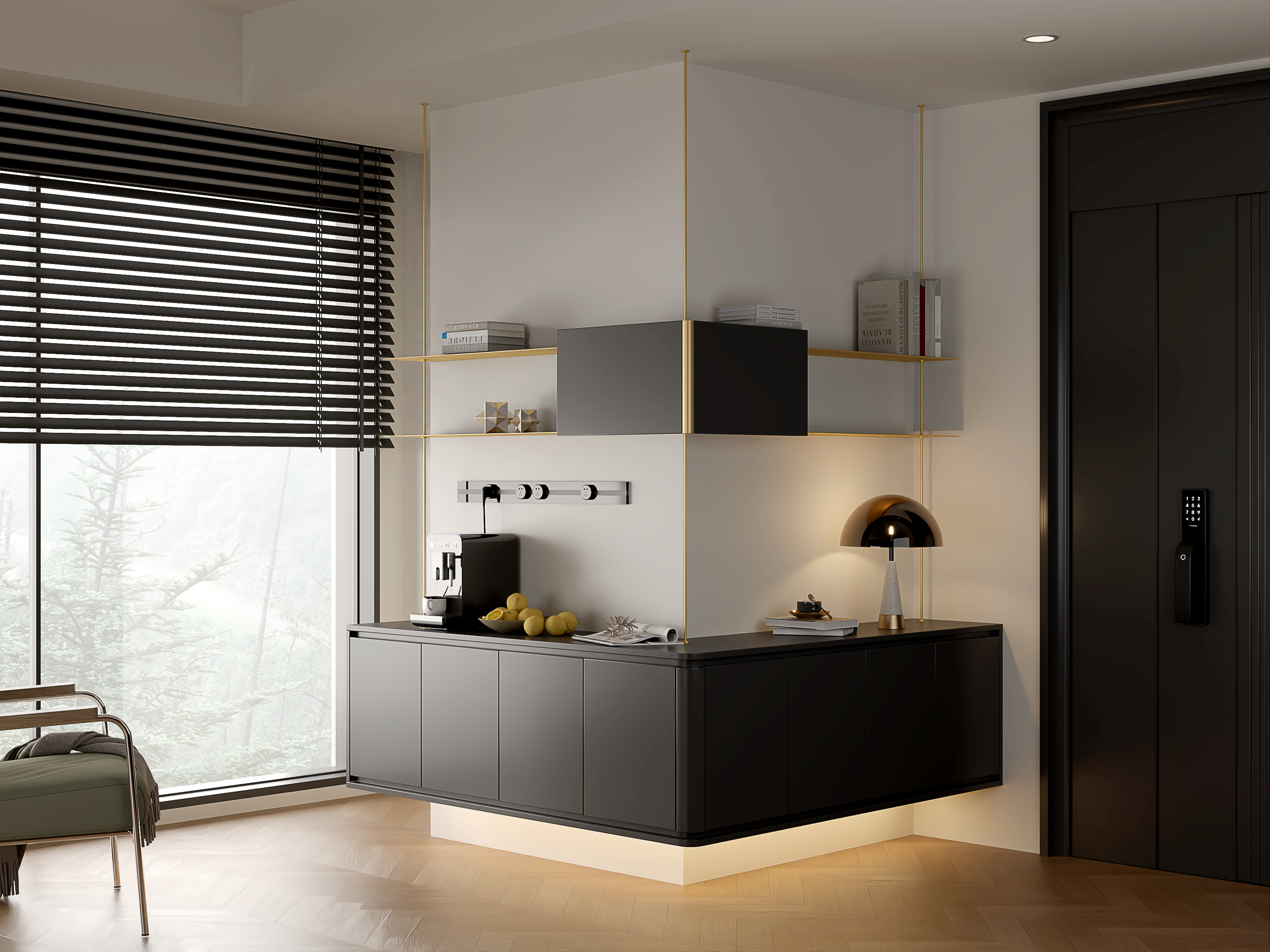 定制柜类方案效果图表现-1