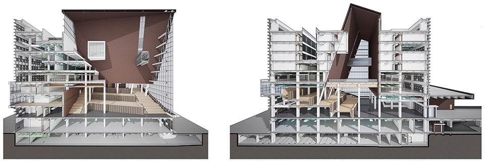 漯河食品职业学院图书信息综合楼消化知识的容器丨中国漯河丨华南理工大学建筑设计研究院有限公司-56