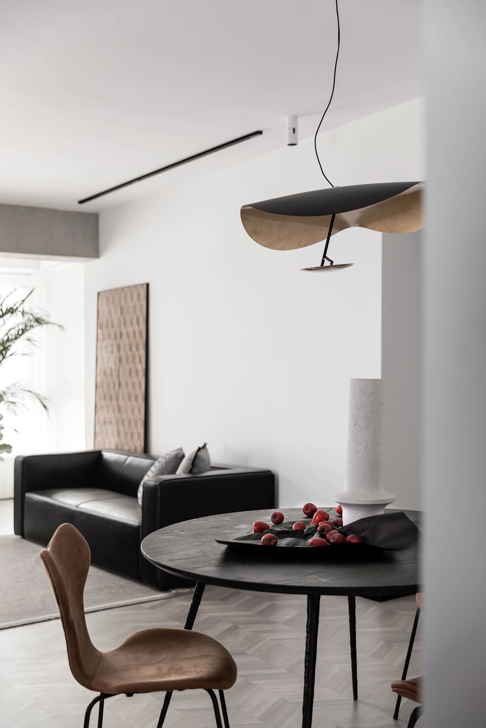 军人夫妻的硬朗现代轻工业风之家-38