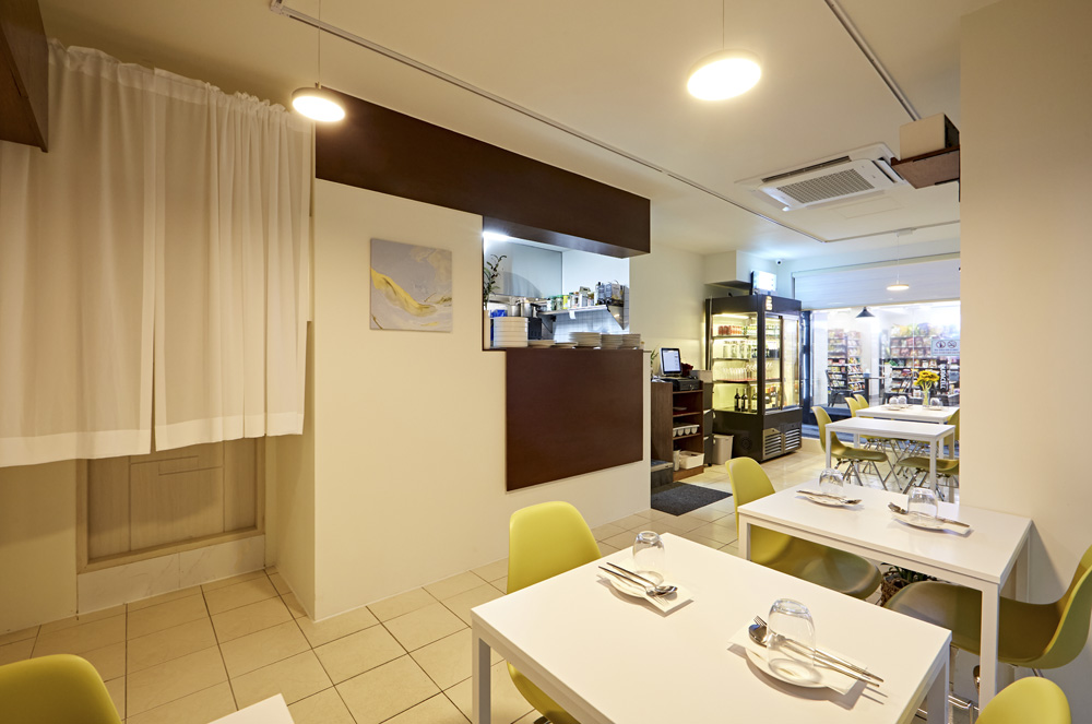 11 平小空间，白色与木质的极简餐厅设计-11