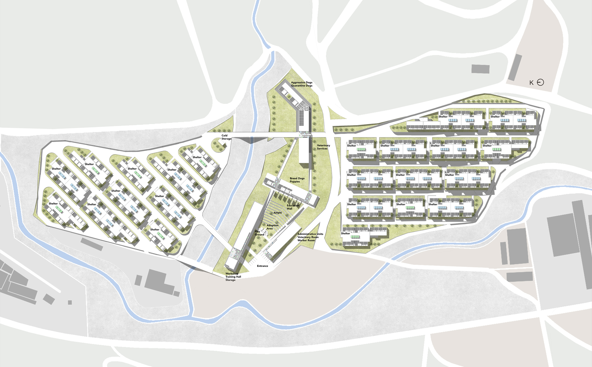 Pako Street Animal Social Life Campus / Mert Uslu Architecture-19