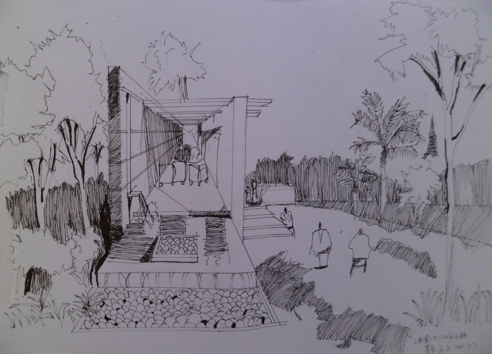 WYD+无影——几年前在特训营的手绘线稿空间-18