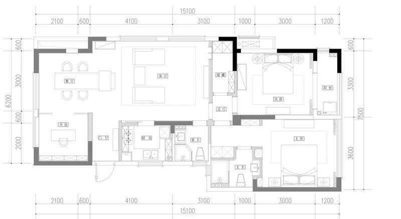 翰林兰庭6101样板房-0