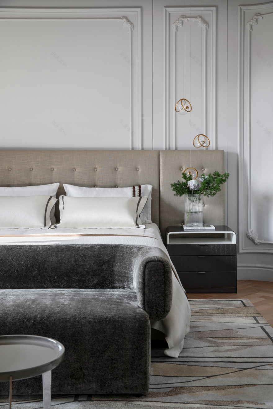 现代 1200㎡法式简约豪宅-28