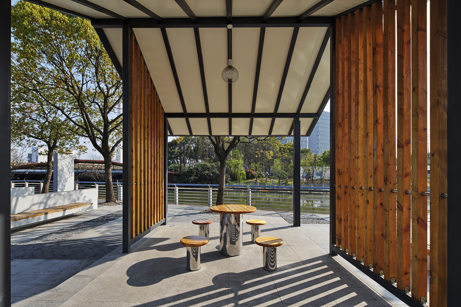 上海浦东金桥镇永建路小公园丨中国浦东新区丨上海善祥建筑设计有限公司-99