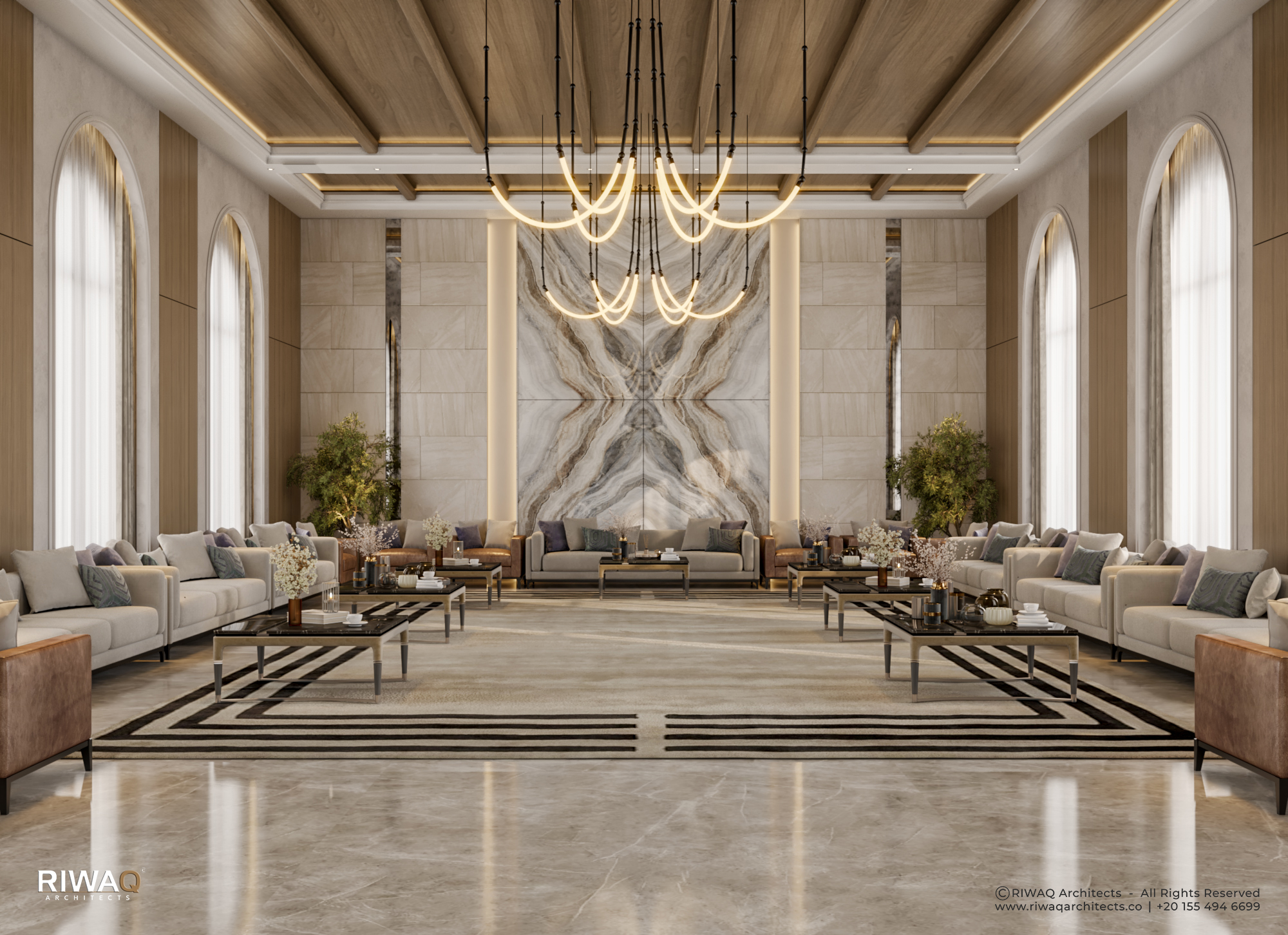 苏莱雅委员会（注：Majlis常见意为委员会、议会 ，Al Suraya可能是特定名称，由于缺乏更多背景信息，只能做此推测性翻译） 丨沙特阿拉伯丨RIWAQ Architects与DOT ARCH Company-2