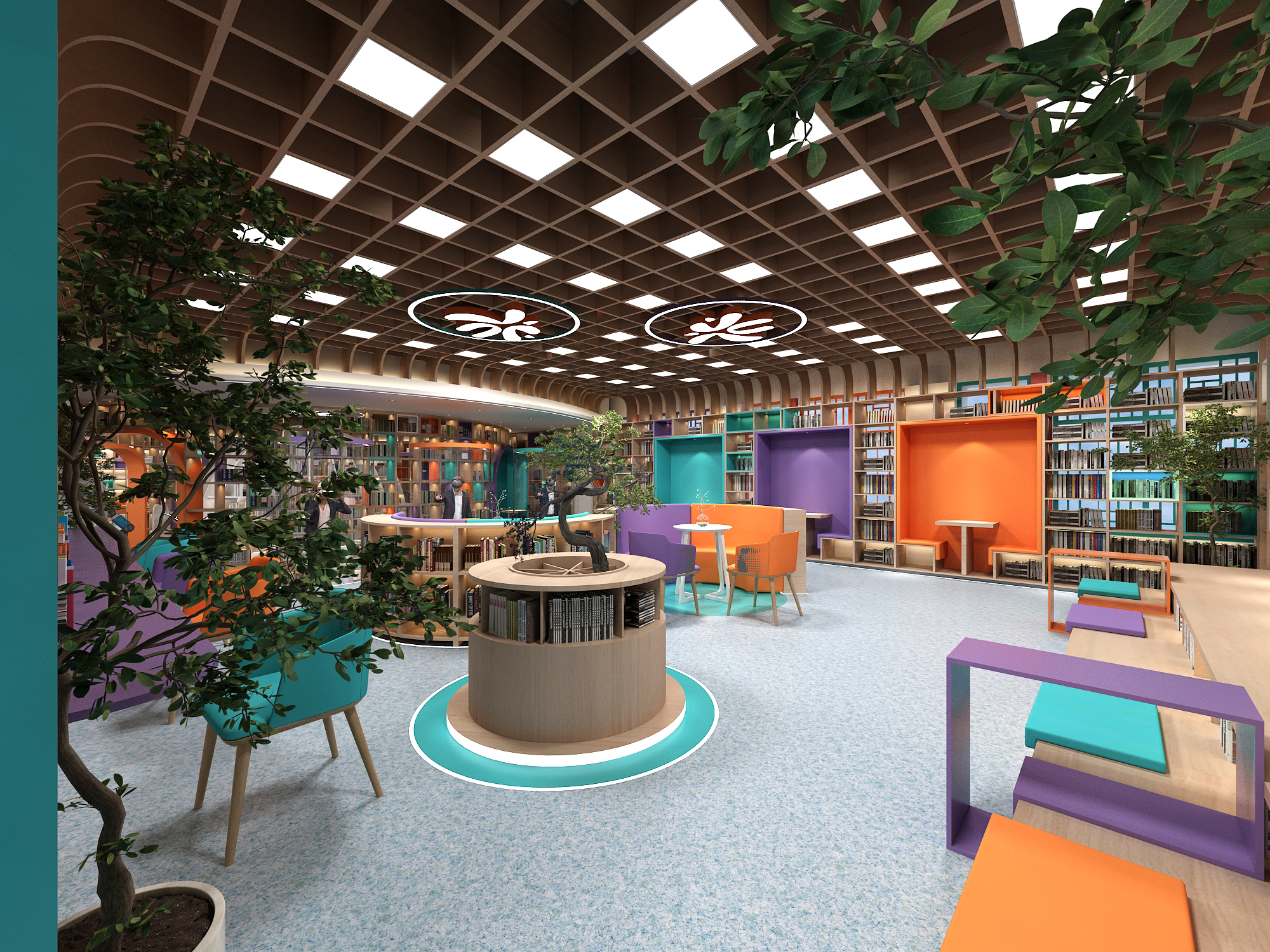 学校最美图书馆设计-18