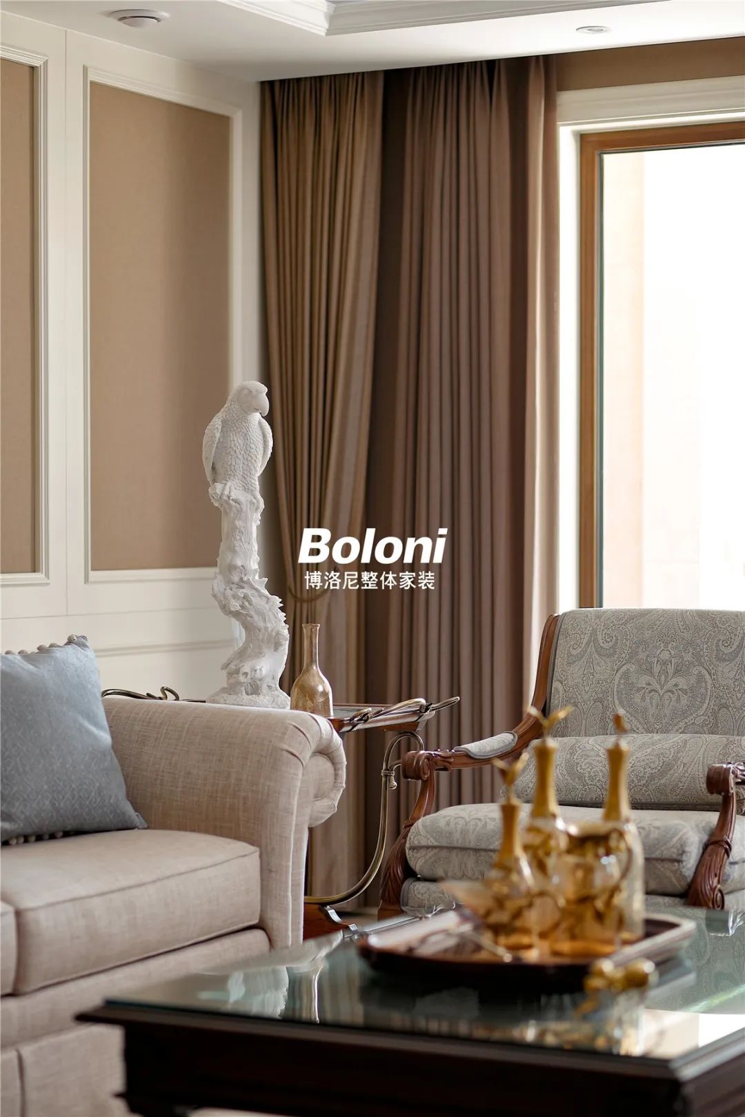 千章墅 300㎡简约美式，大空间设计展现生活美学-33