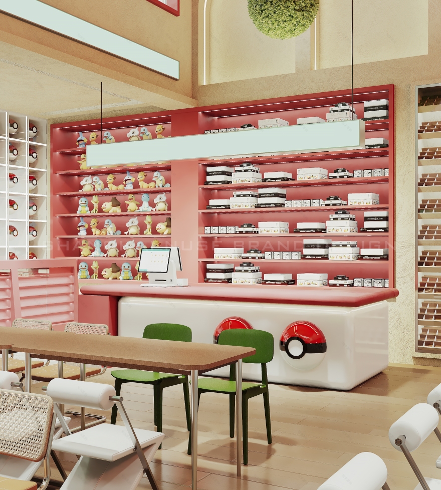 桌游店 IP 沉浸 + 复合社交空间设计丨中国上海丨木村空间设计公司-15