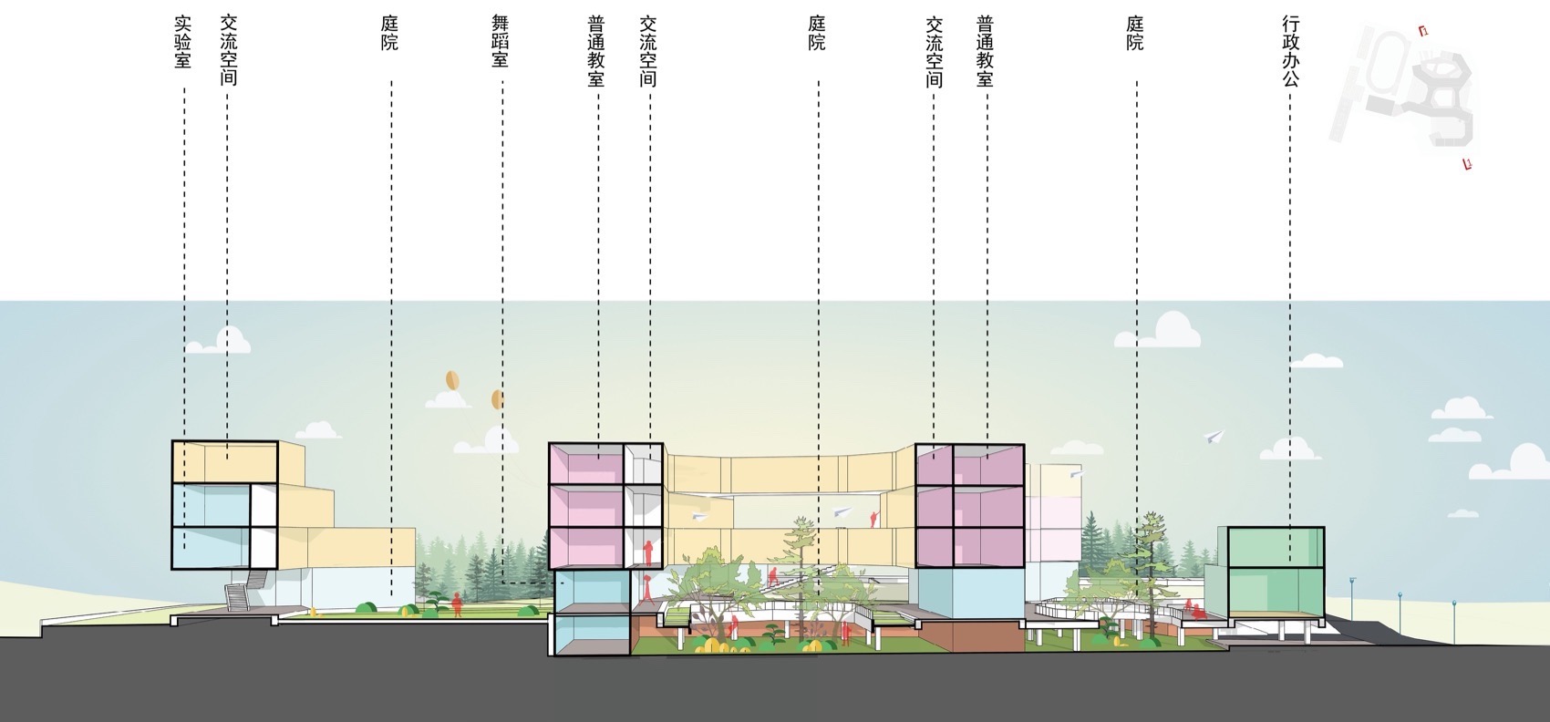 厦门翔安区第二实验小学黎安校区 / 一舍建筑工作室（合立道工程设计集团）-22