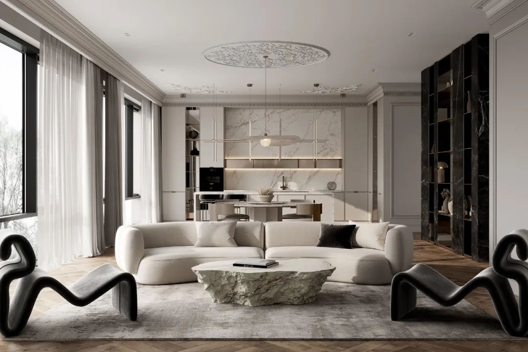 现代轻奢别墅丨Ruslanovna-0