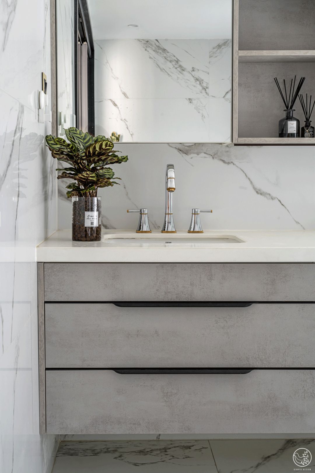 马拉松夫妻的现代复古宅丨中国成都丨清羽设计-94