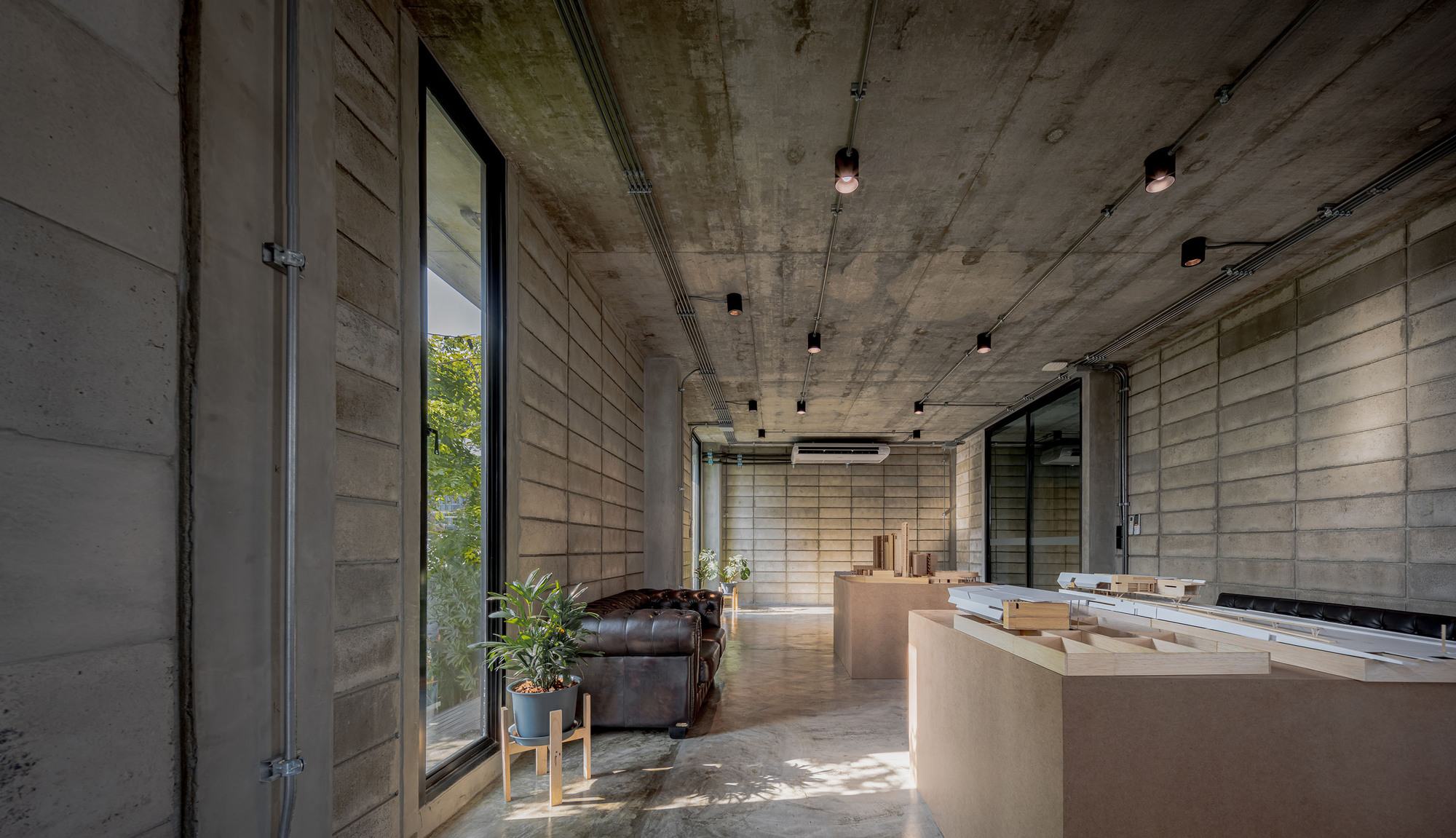 混凝土拼贴办公室丨泰国曼谷丨COLLAGE DESIGN STUDIO-25