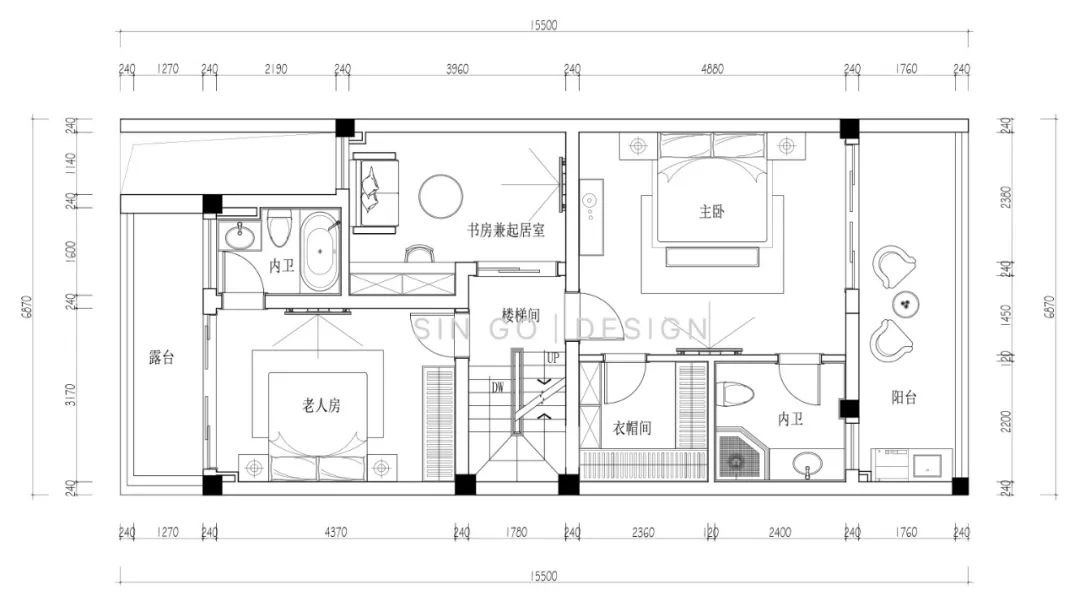 湖畔御园美式联排别墅设计丨星杰-51