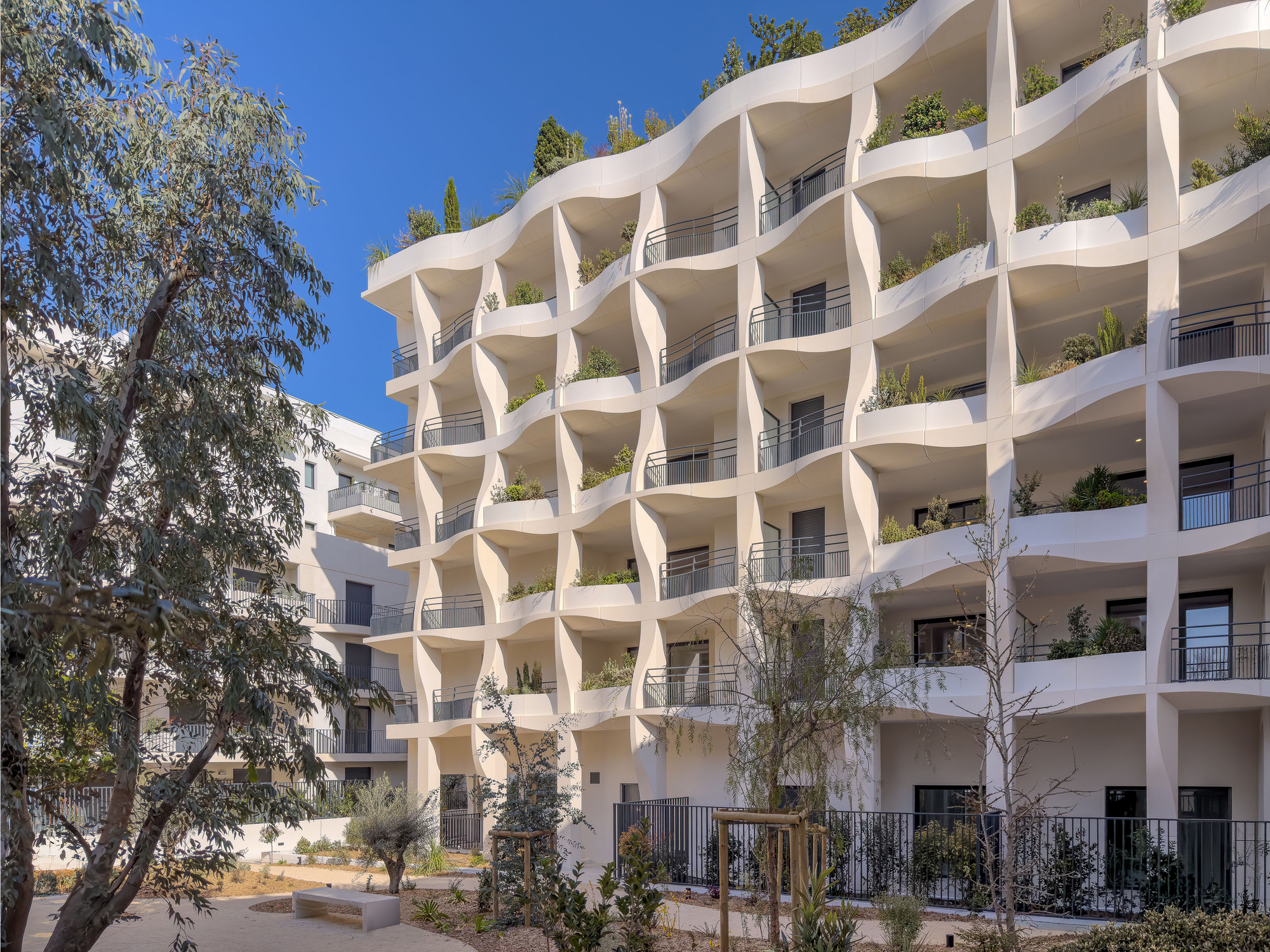 秘密花园生物气候外壳丨法国蒙彼利埃丨Vincent Callebaut Architectures-16