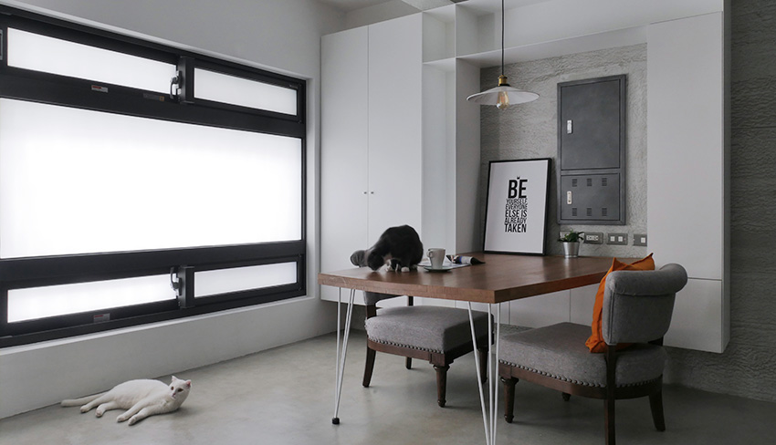 89㎡工业风住宅 艺棠设计-7