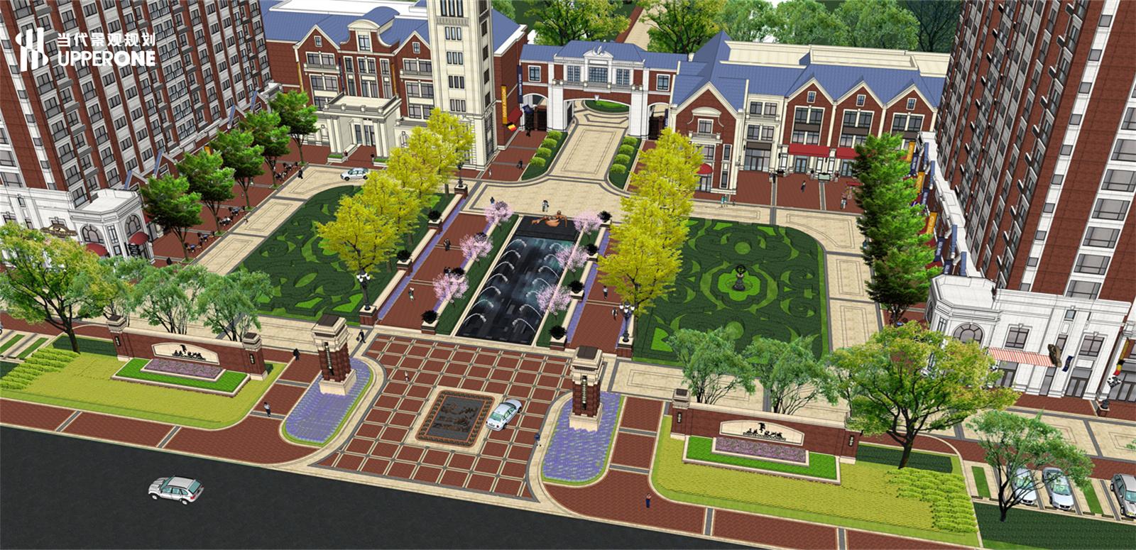 辽宁葫芦岛欧洲城展示区景观设计分享|当代景观规划-11