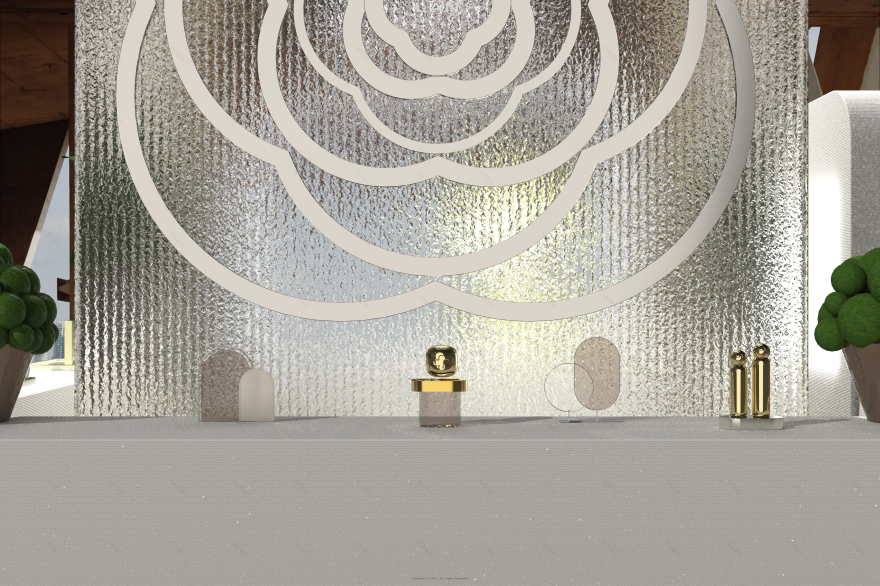 日系护肤品牌海南免税柜台设计丨中国海南丨Cocochi BPG-24