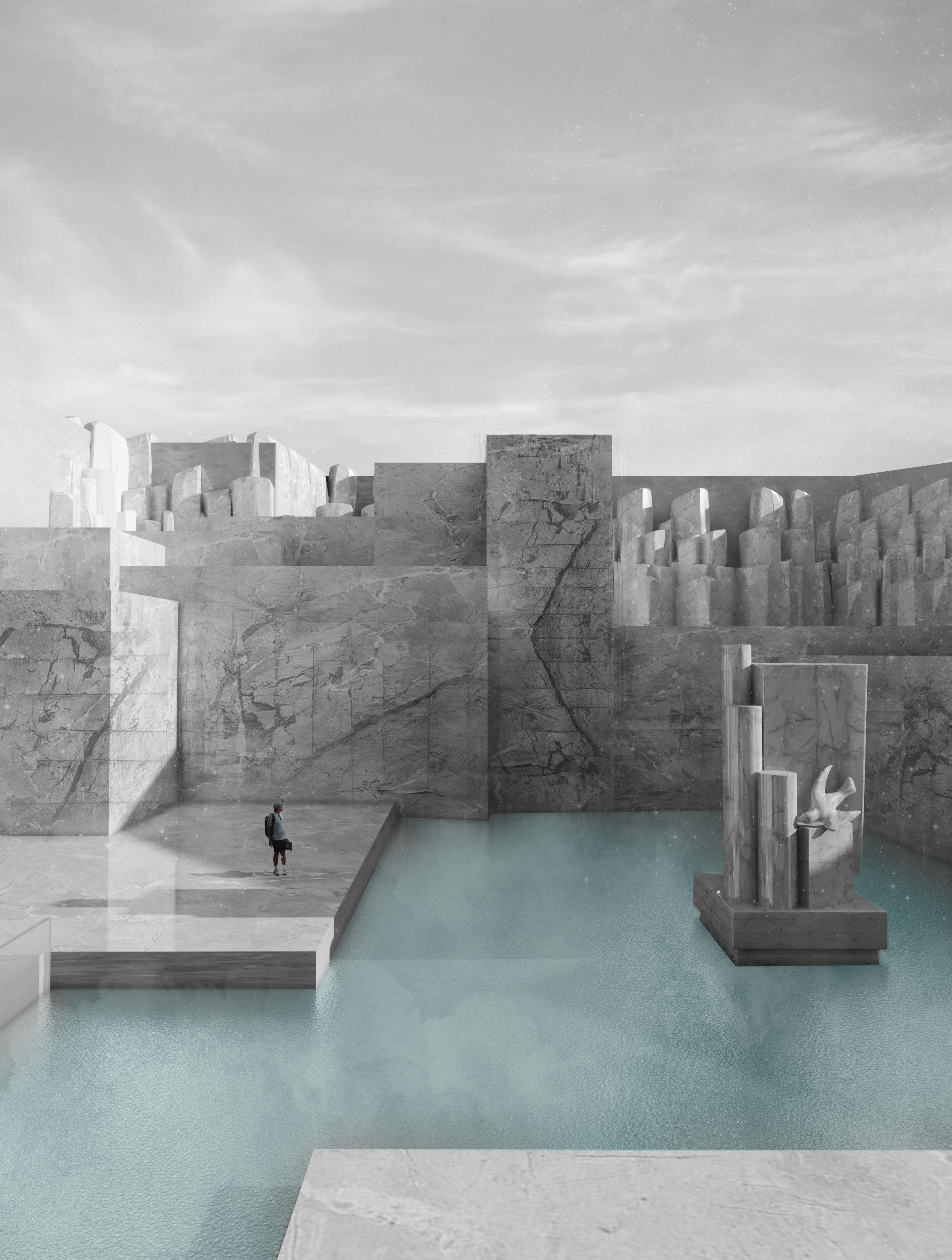 自给自足的采石场丨埃及阿斯旺丨Mahmoud Amgad-28