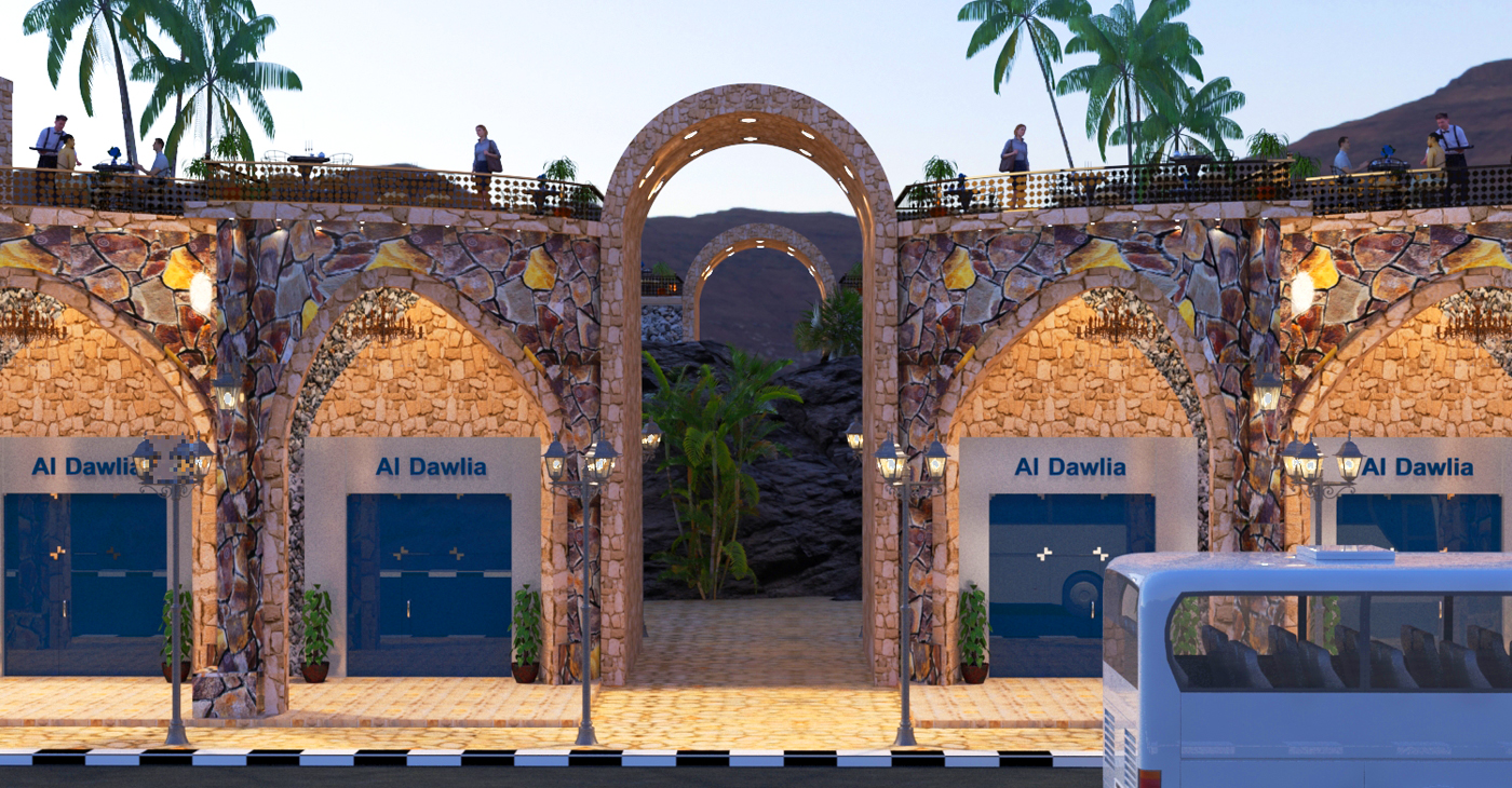 Mall Holy Valley Concept 购物中心丨埃及丨MAHMOUD ELSAYED-23