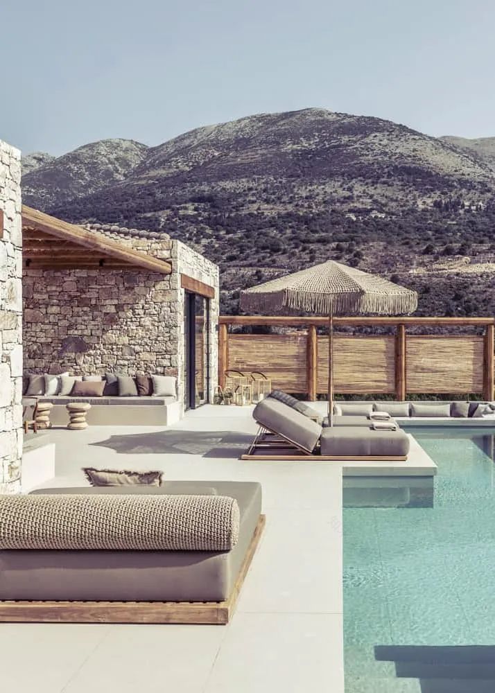 凯法利尼亚岛的石头别墅丨希腊丨Kleoniki Androni-12