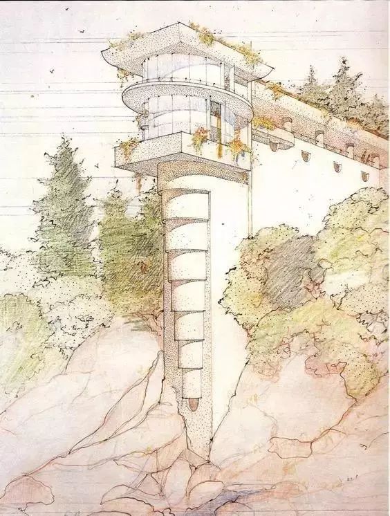 建筑大师的灵魂画作——室内设计灵感探秘-134