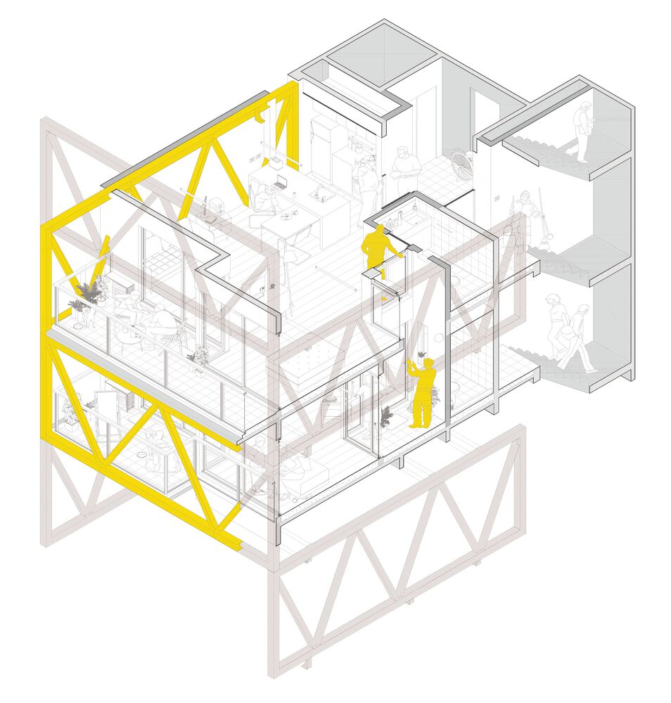 阿根廷罗萨里奥公寓楼丨Federico Marinaro Arquitecto-24