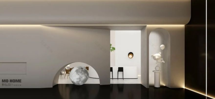 极简唯美婚纱店丨中国兰州丨默弘设计-9