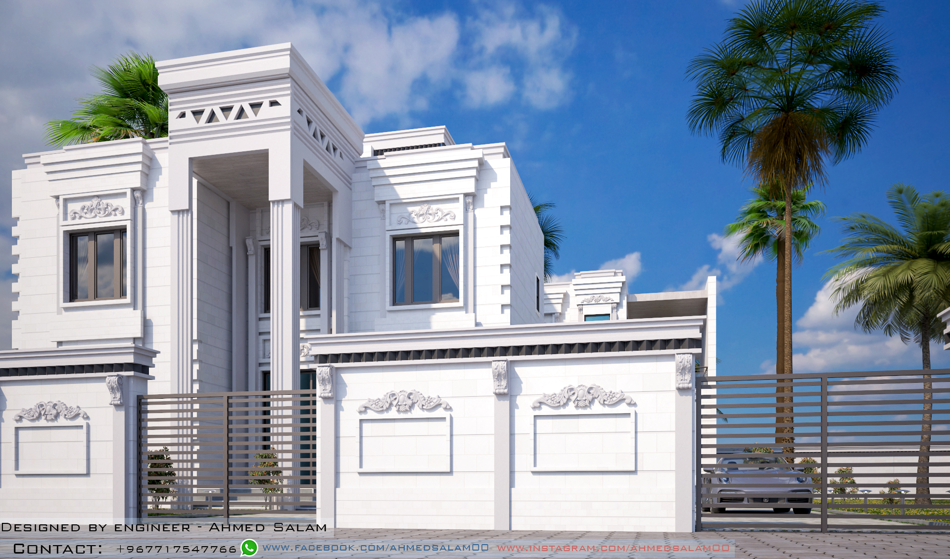 Classic style Residential Villa Design No 139.-9