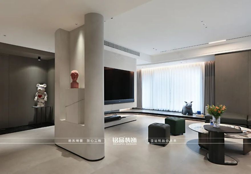 富阳江畔的微凉夜 · 旋转楼梯的梦幻之家丨中国杭州丨铭品装饰-12