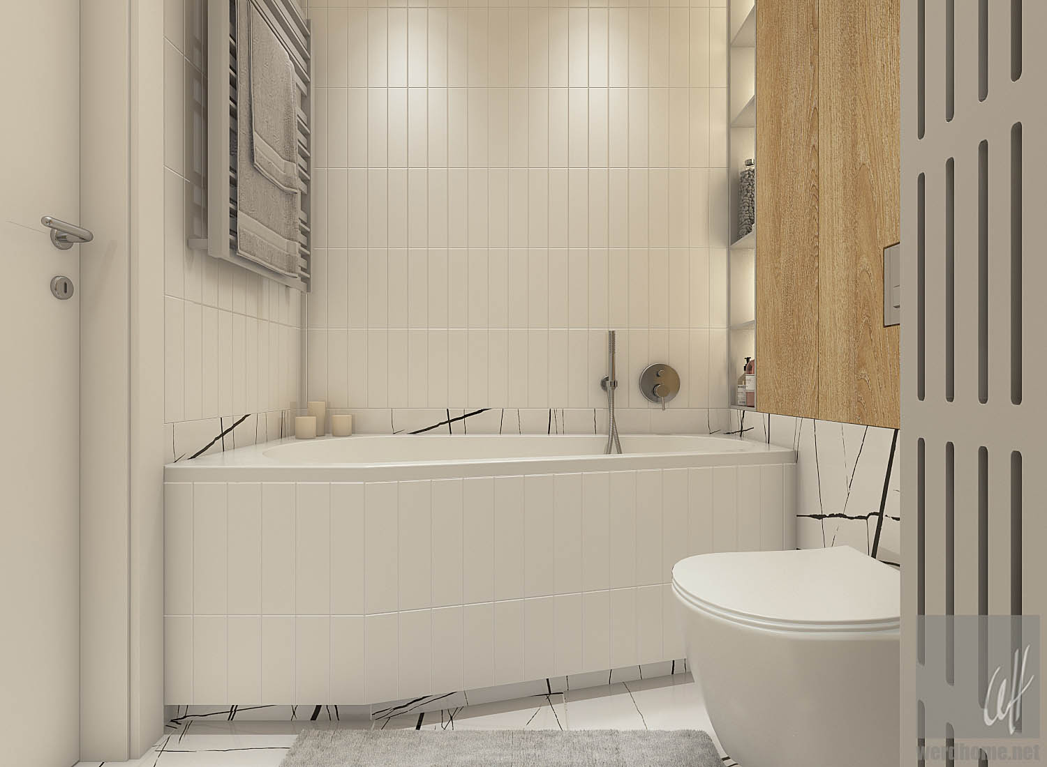 WERDHOME | Mieszkanie w Krakowie - projekt wnętrza-16