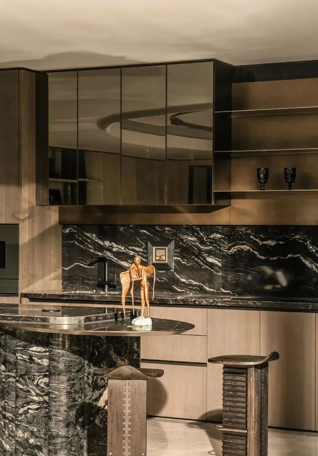 东方湖居设计豪宅样板间丨WSD世尊设计-18